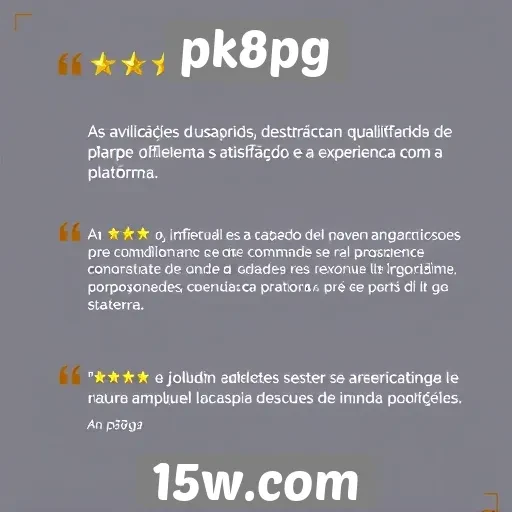 Avaliações de usuários destacam qualidade do pk8pg